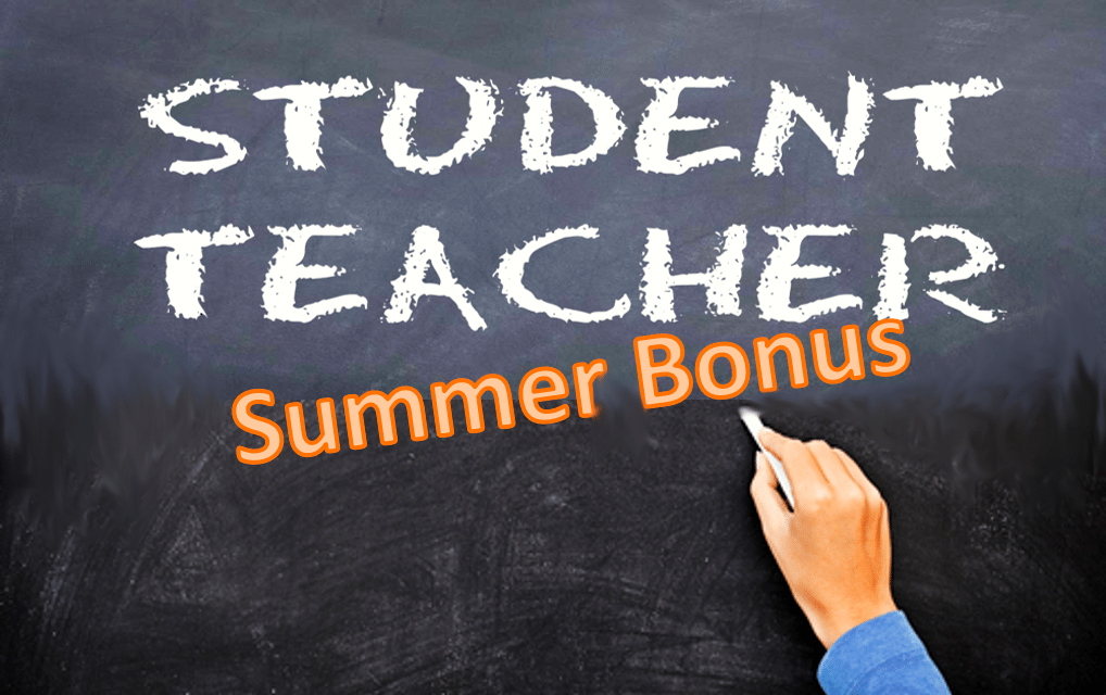 Summer bonus for new student/NQT members of ALL!